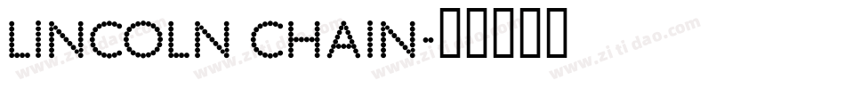 Lincoln Chain字体转换